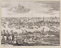 KG 06023
<br/>
Bommel door den Admirant Belegert..
<br/>
<em>Luyken, Jan (1649-1712)</em>